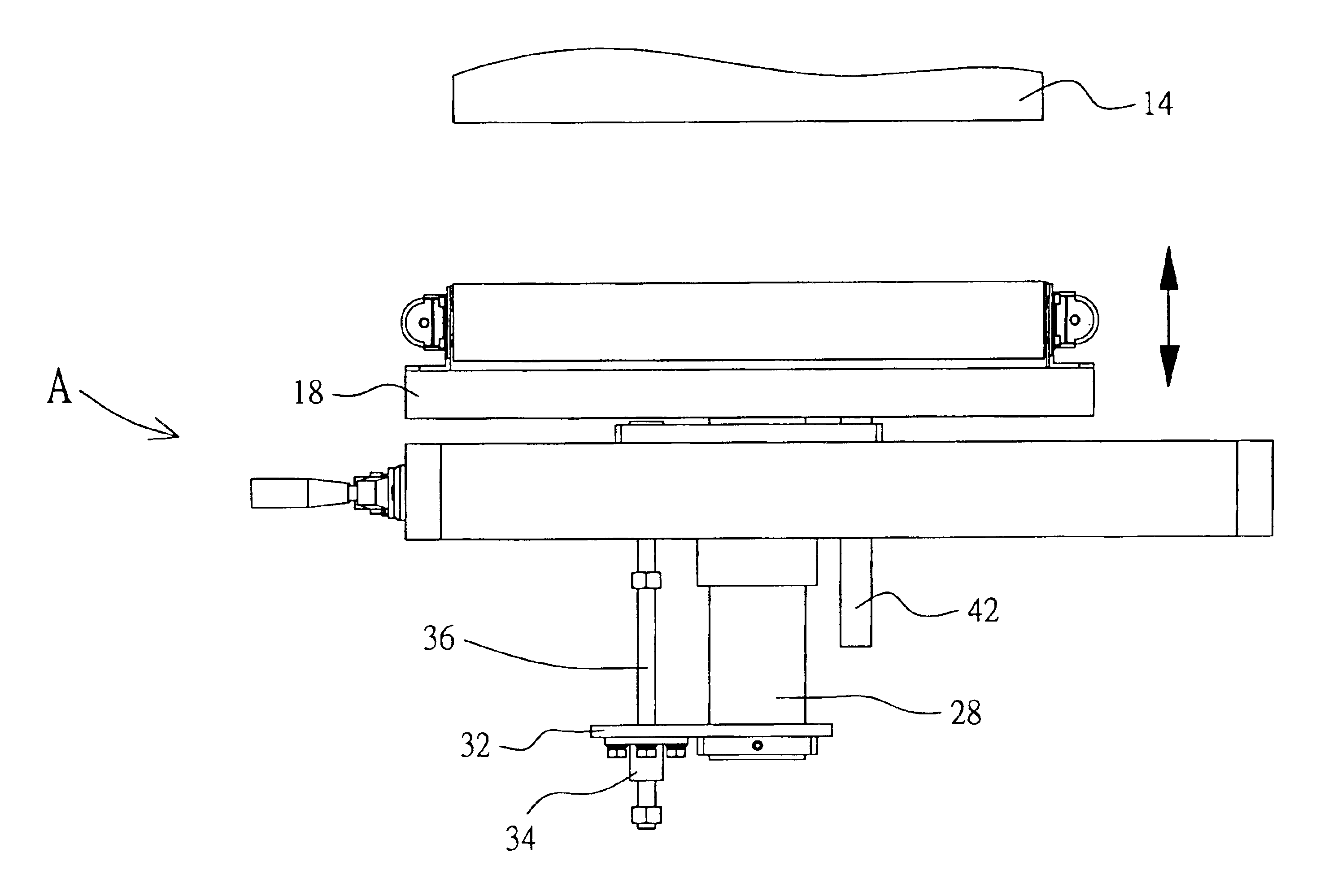 Sand-belt finishing machine having lift device