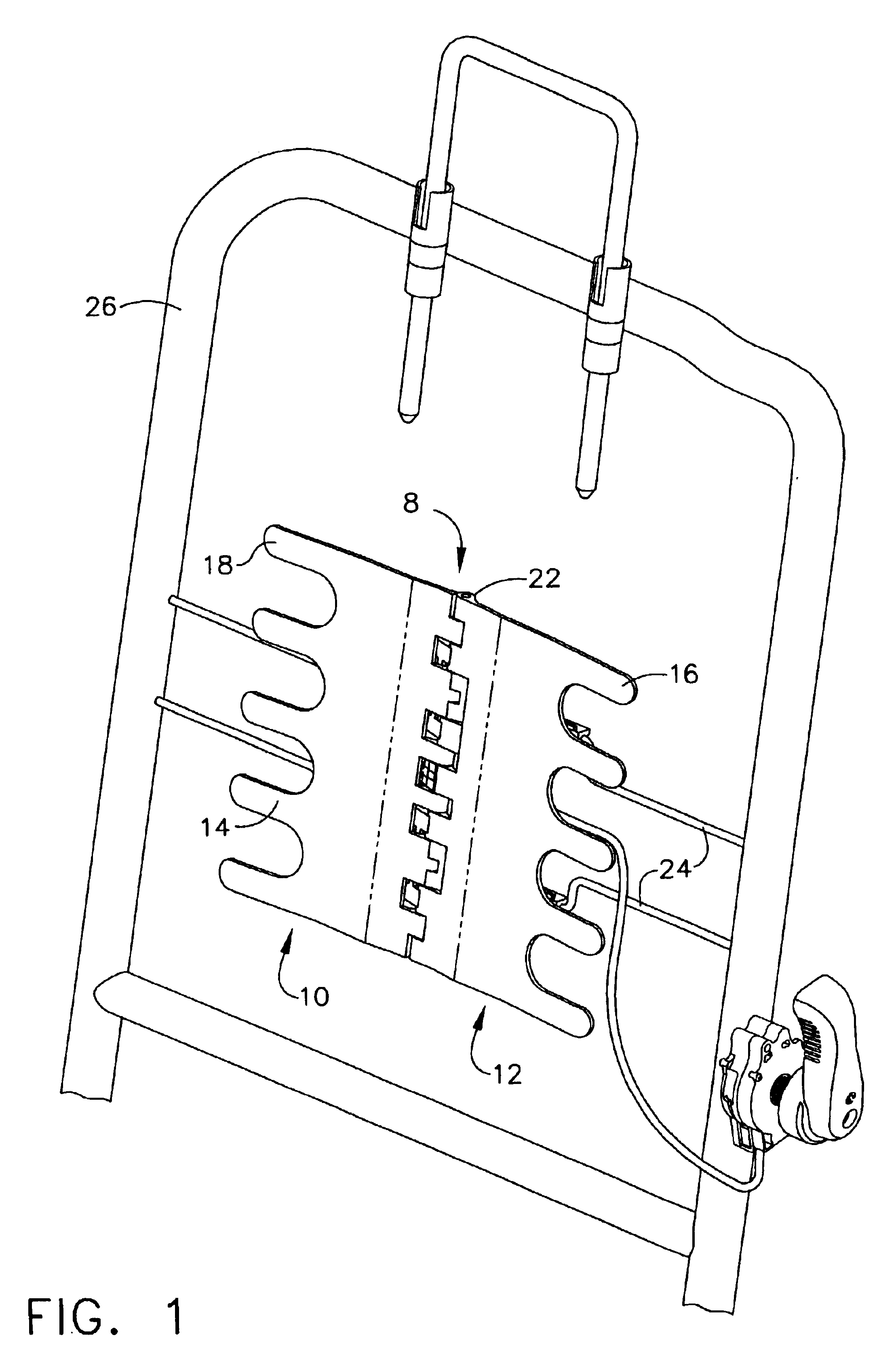 Method and apparatus for a scissors ergonomic support