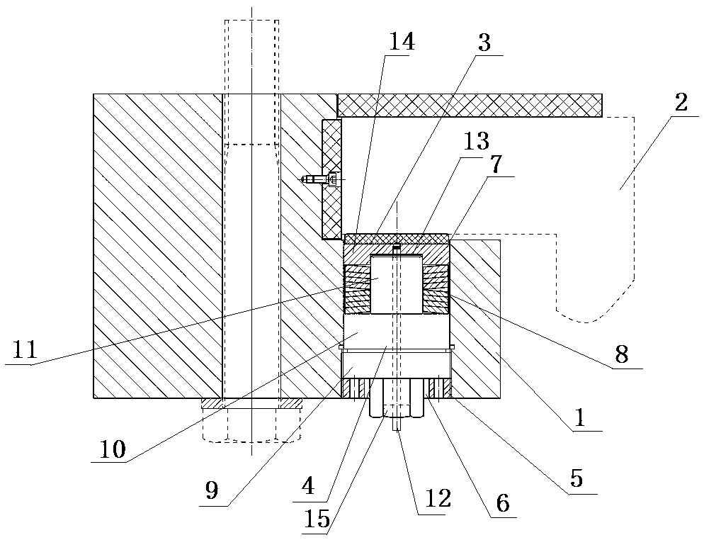 Wind-driven generator yaw brake and wind-driven generator