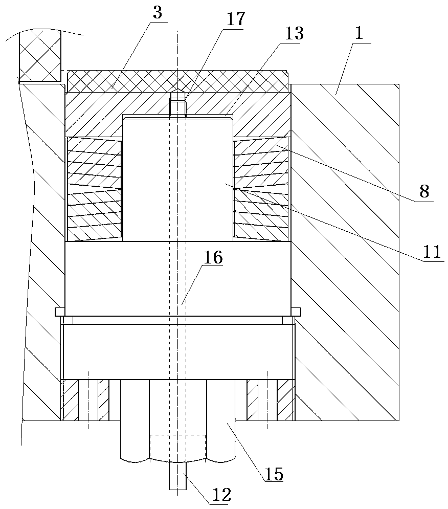 Wind-driven generator yaw brake and wind-driven generator