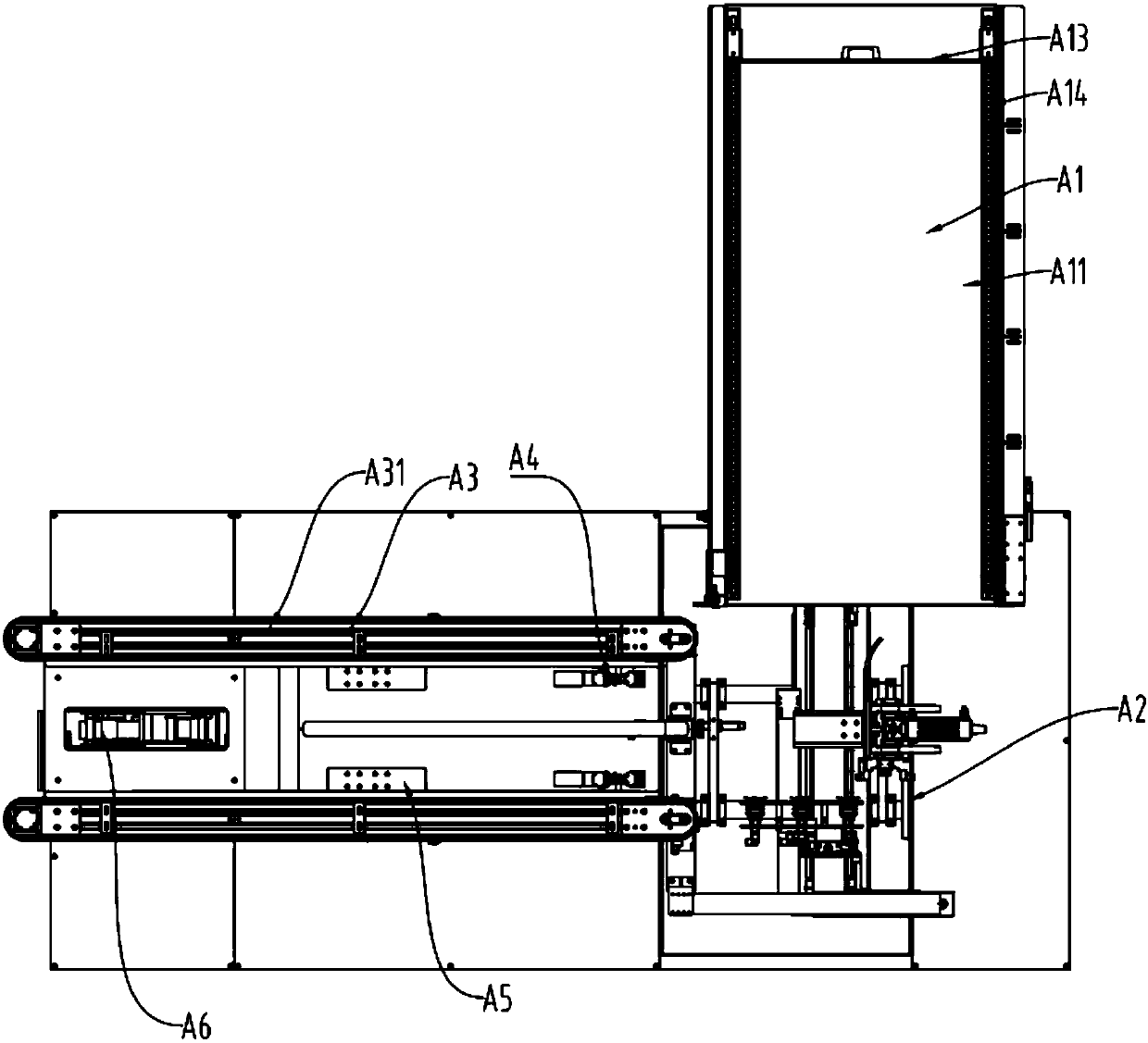 Boxed article automatic boxing technique and automatic boxing integrated machine