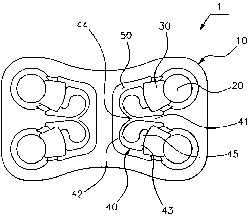 Apparatus for fixing a cervical spine having self tension part