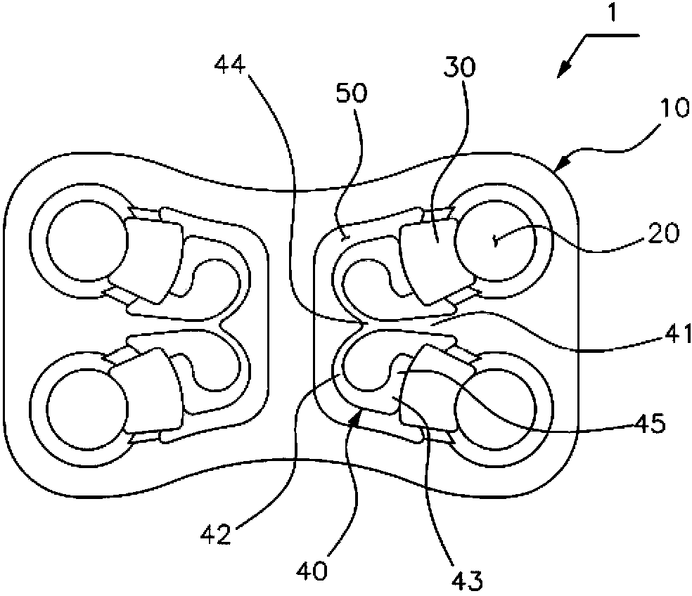 Apparatus for fixing a cervical spine having self tension part