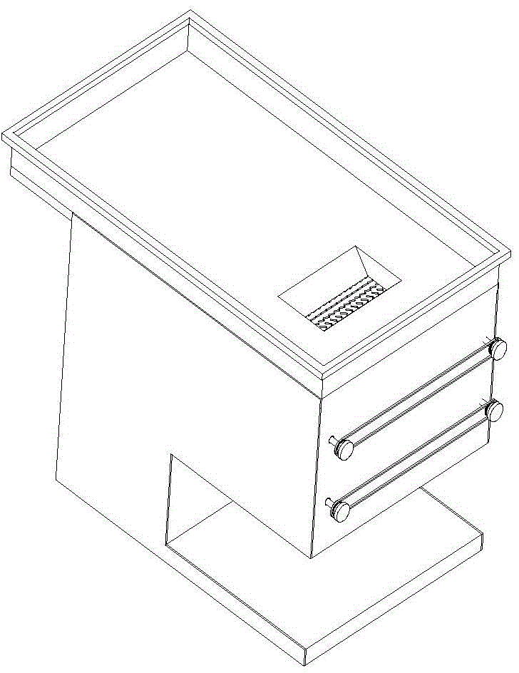 Full-automatic meat shredding machine