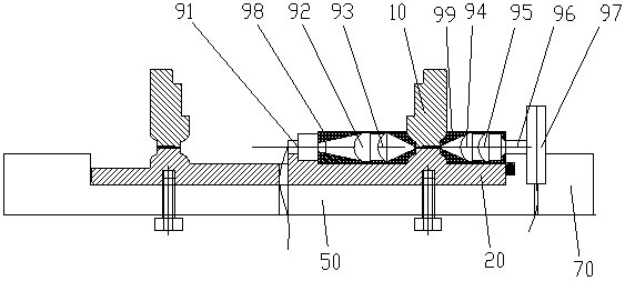 Mechanical seal liquid film pressure monitoring device