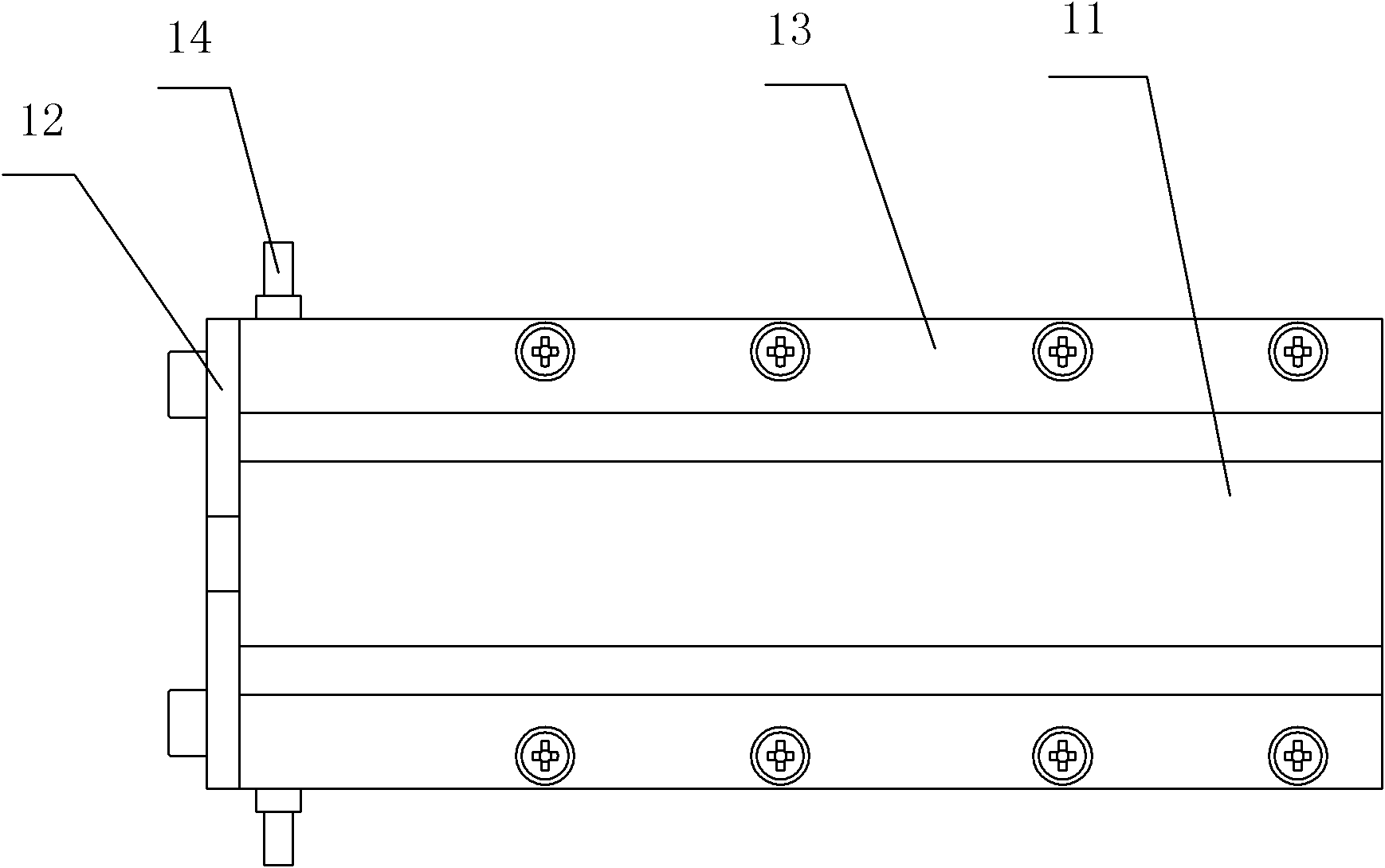 Flexible four-DOF (Degree of Freedom) mechanical arm