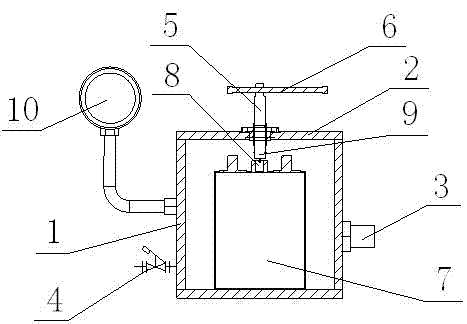 Battery gas-discharging equipment and use method thereof