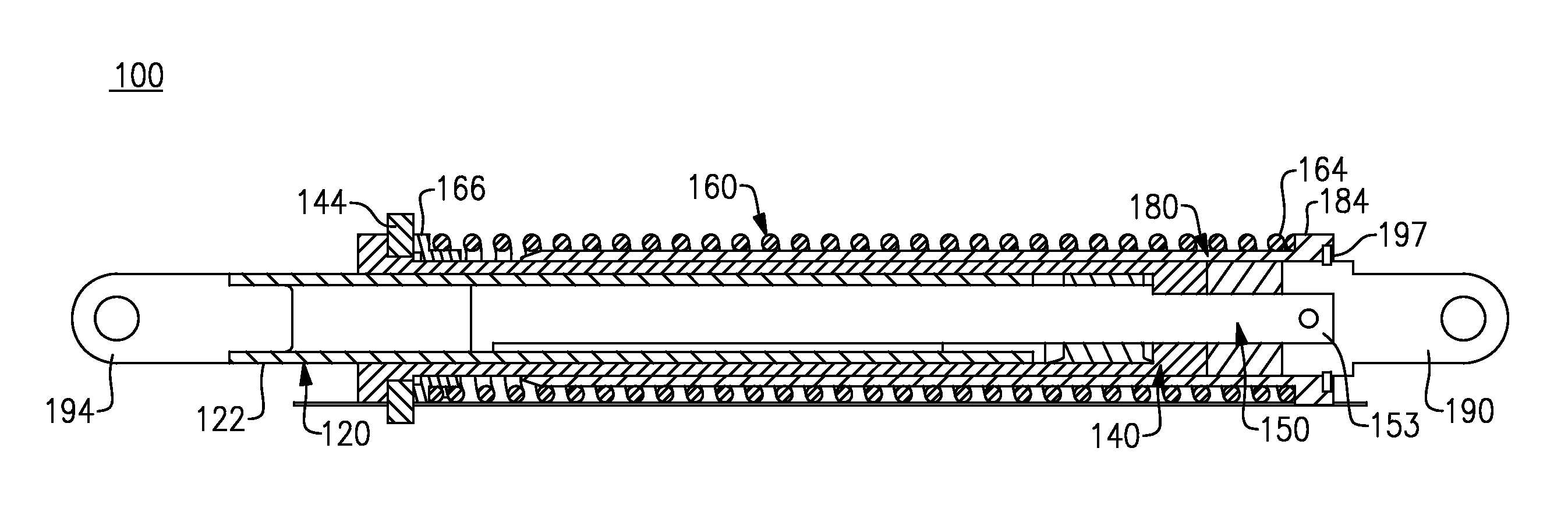 Spring loaded actuator assembly