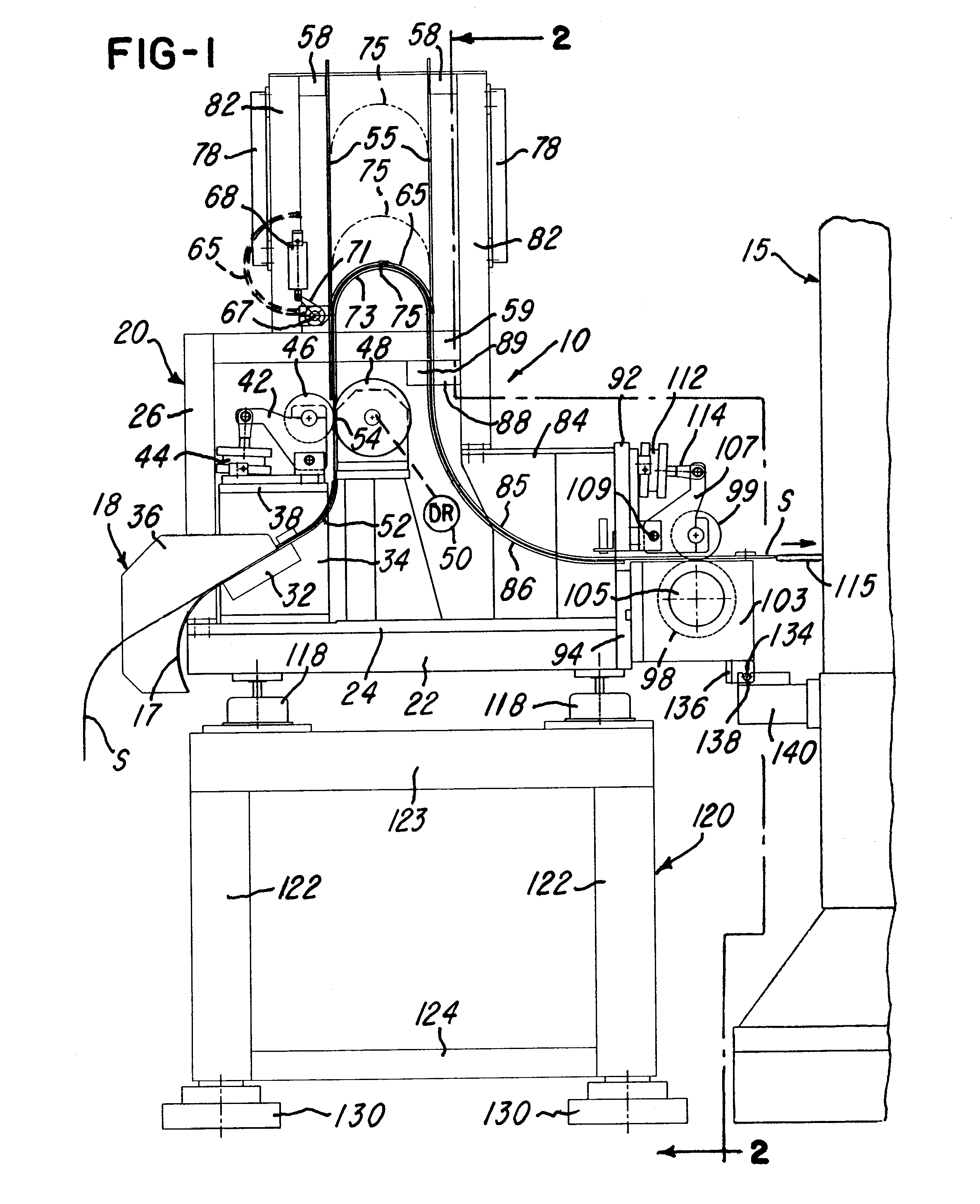 System for high speed feeding a thin sheet metal strip into a reciprocating press