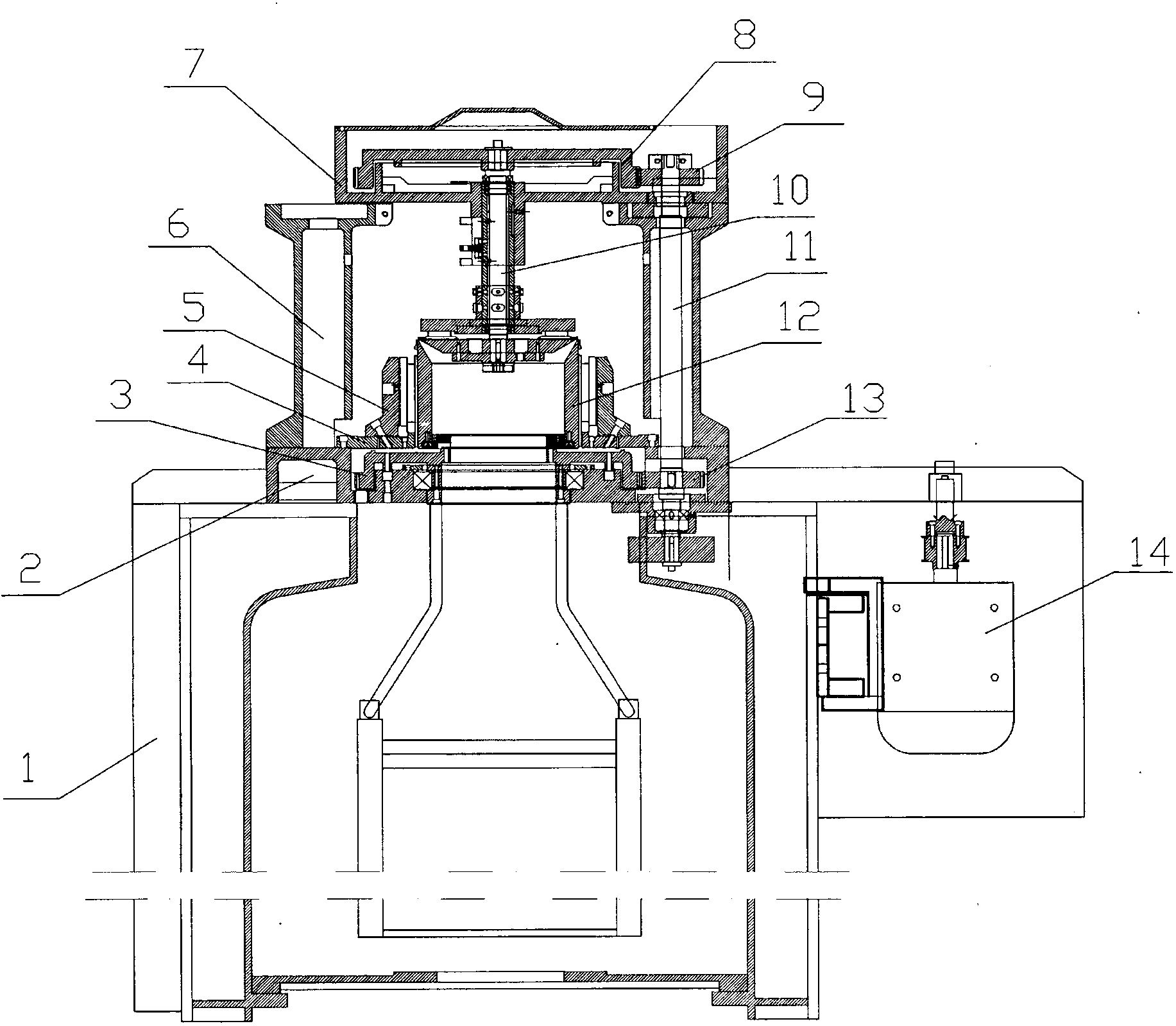 Knitted double-sided machine