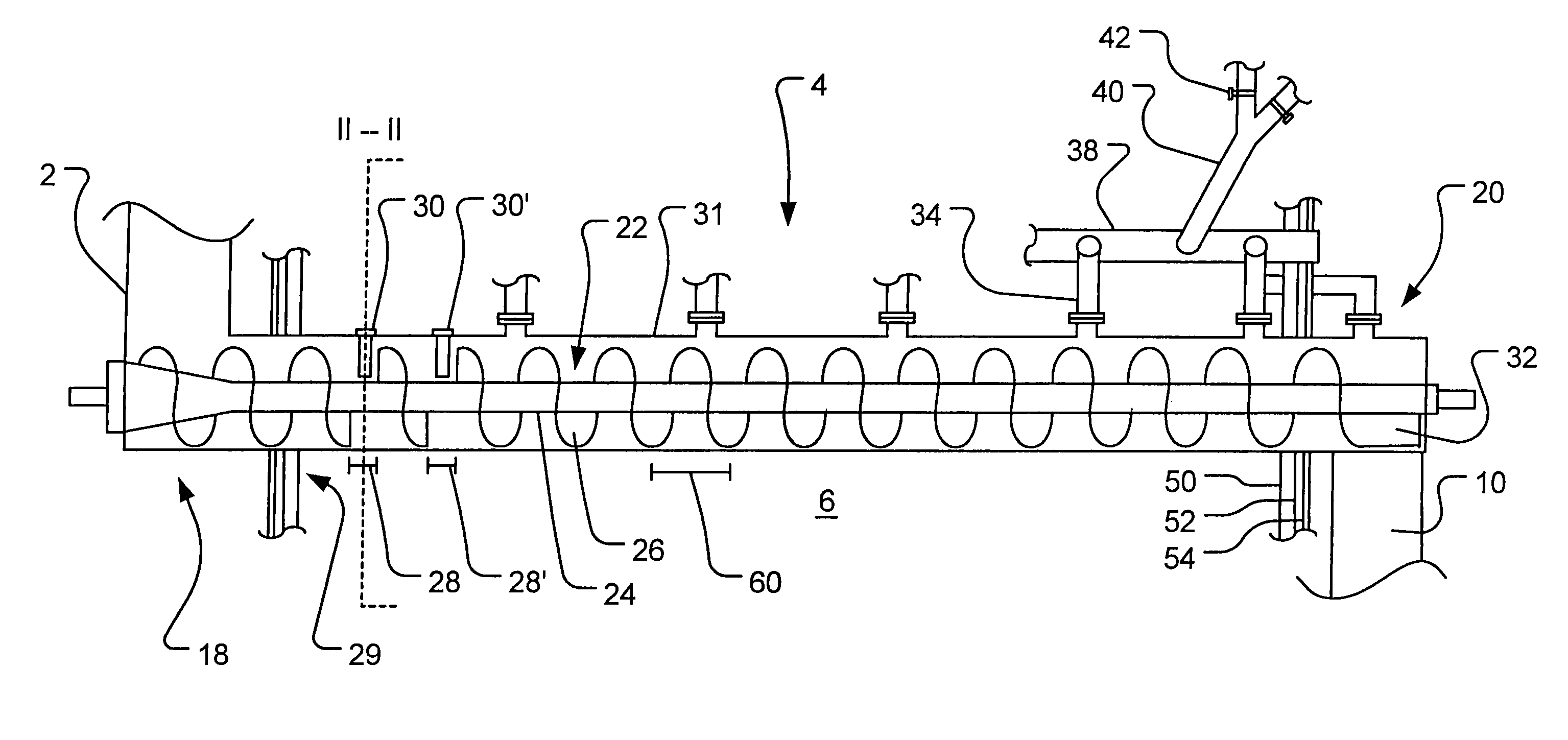 Closed retort charcoal reactor system