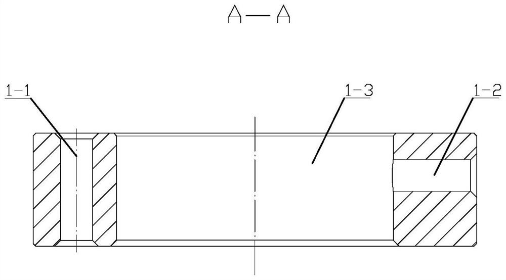 Hole position degree auxiliary testing fixture