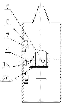 Adjusting device of machine vision detection system