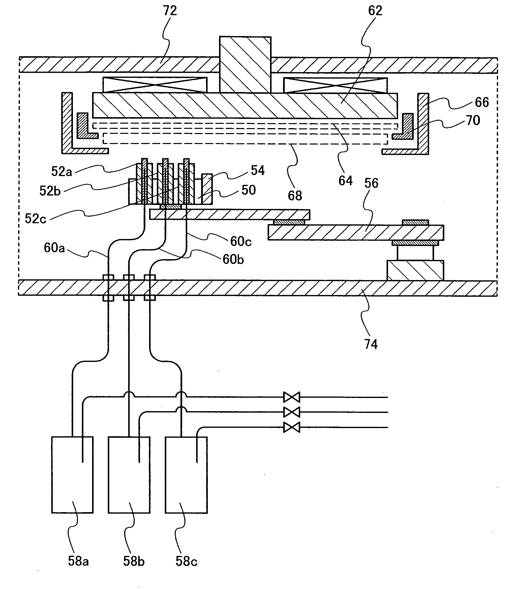 Deposition device