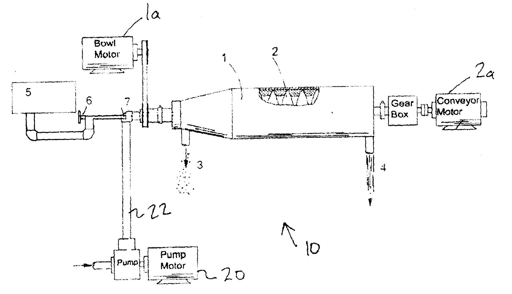 System and Method for Improving the Separation of Entrained Solids from a Solution Within a Centrifuge