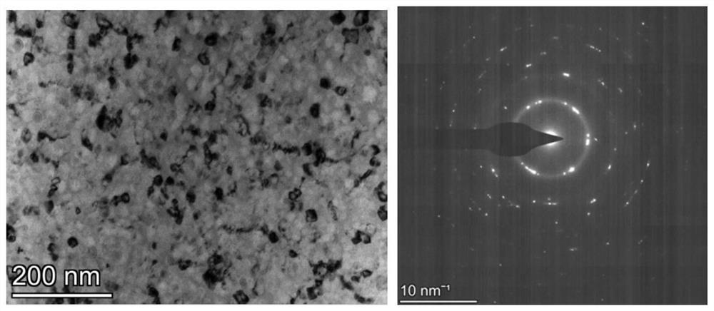 Nanocrystalline flexible sheet and preparation method and application thereof