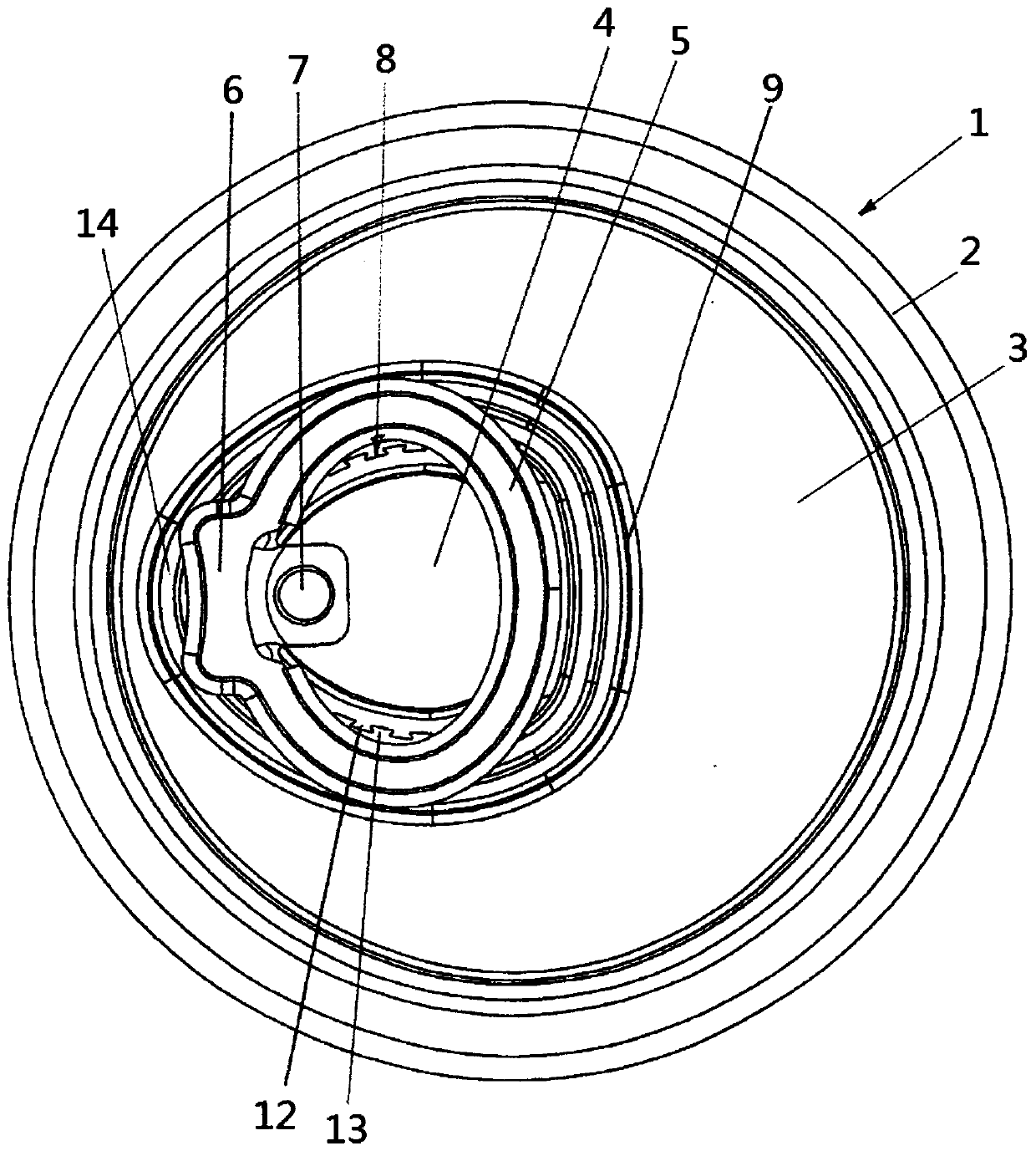 reclosable jar lid