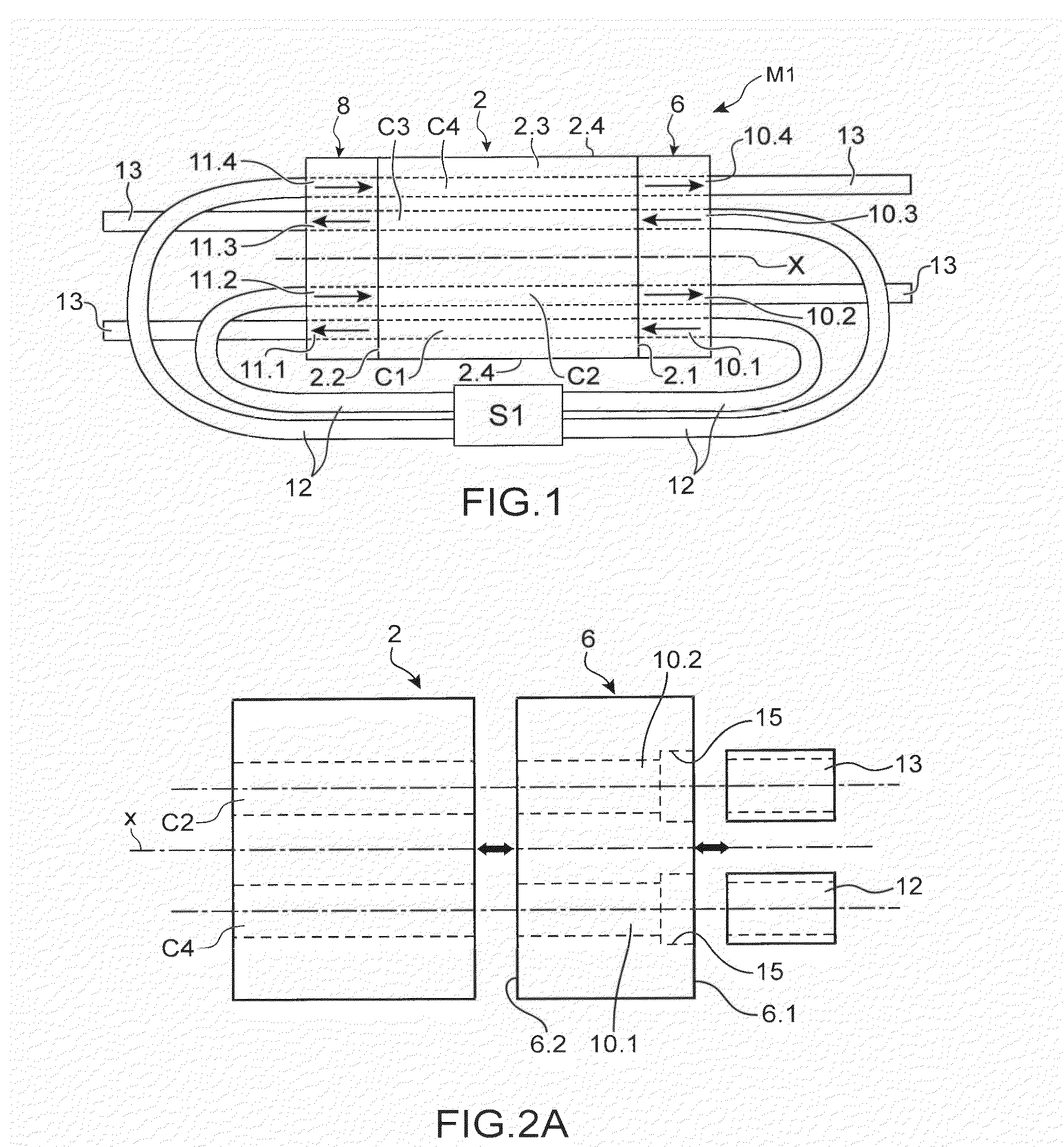 Combustion system having an improved temperature stability