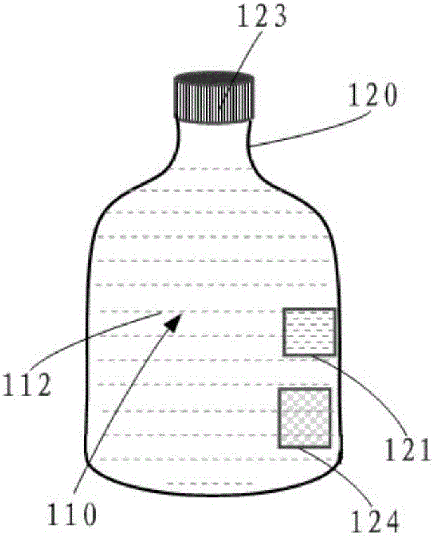 Product packing structure with invisible identification code and code recognition method of product packing structure