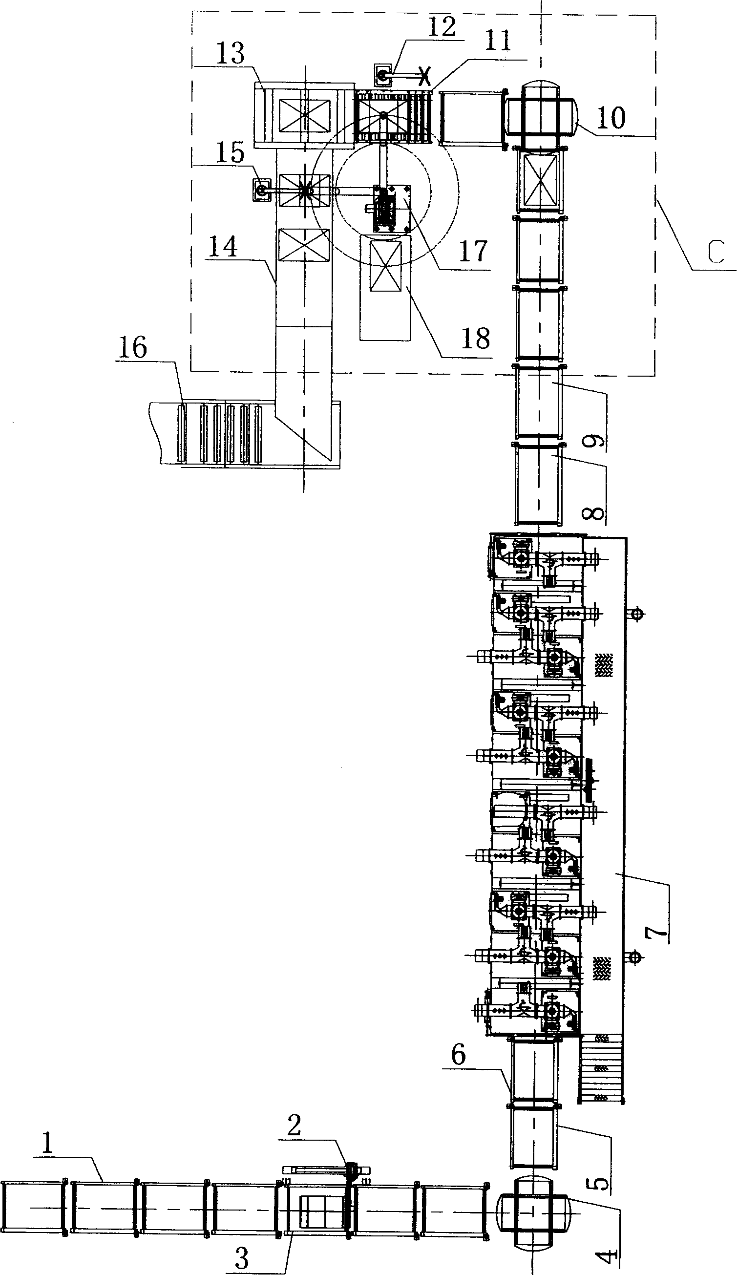 Tobacco leaf cut-tobacco-making pretreating process and production line