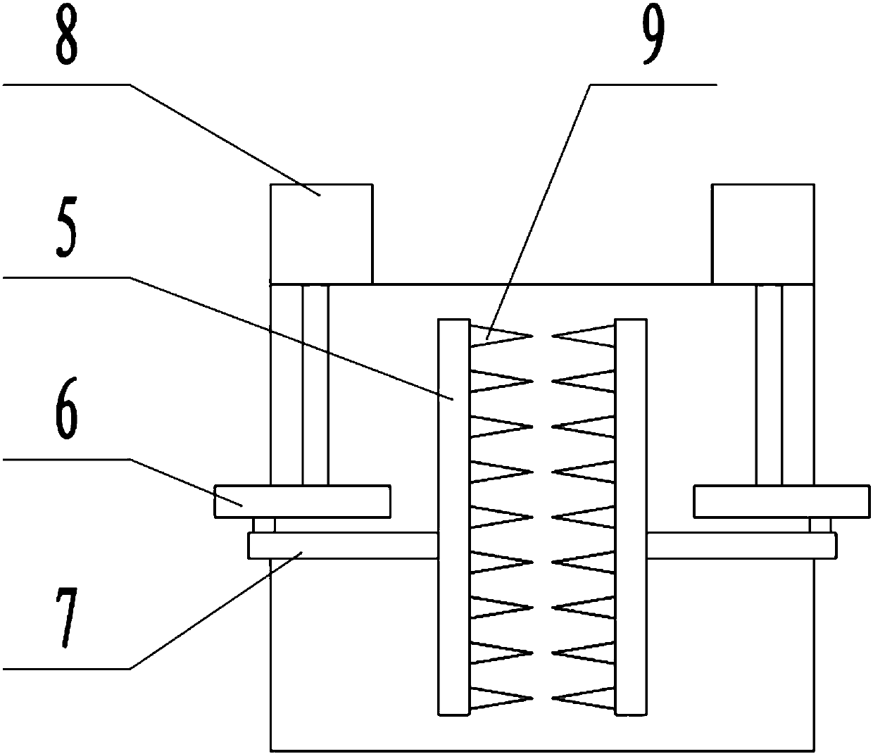 Circulating ore crusher