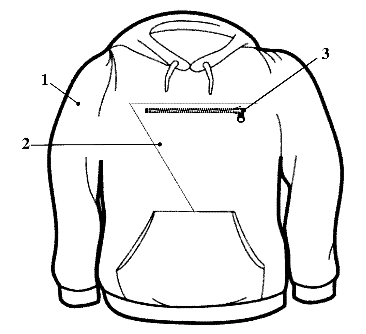 Garment with insulated pocket pouch