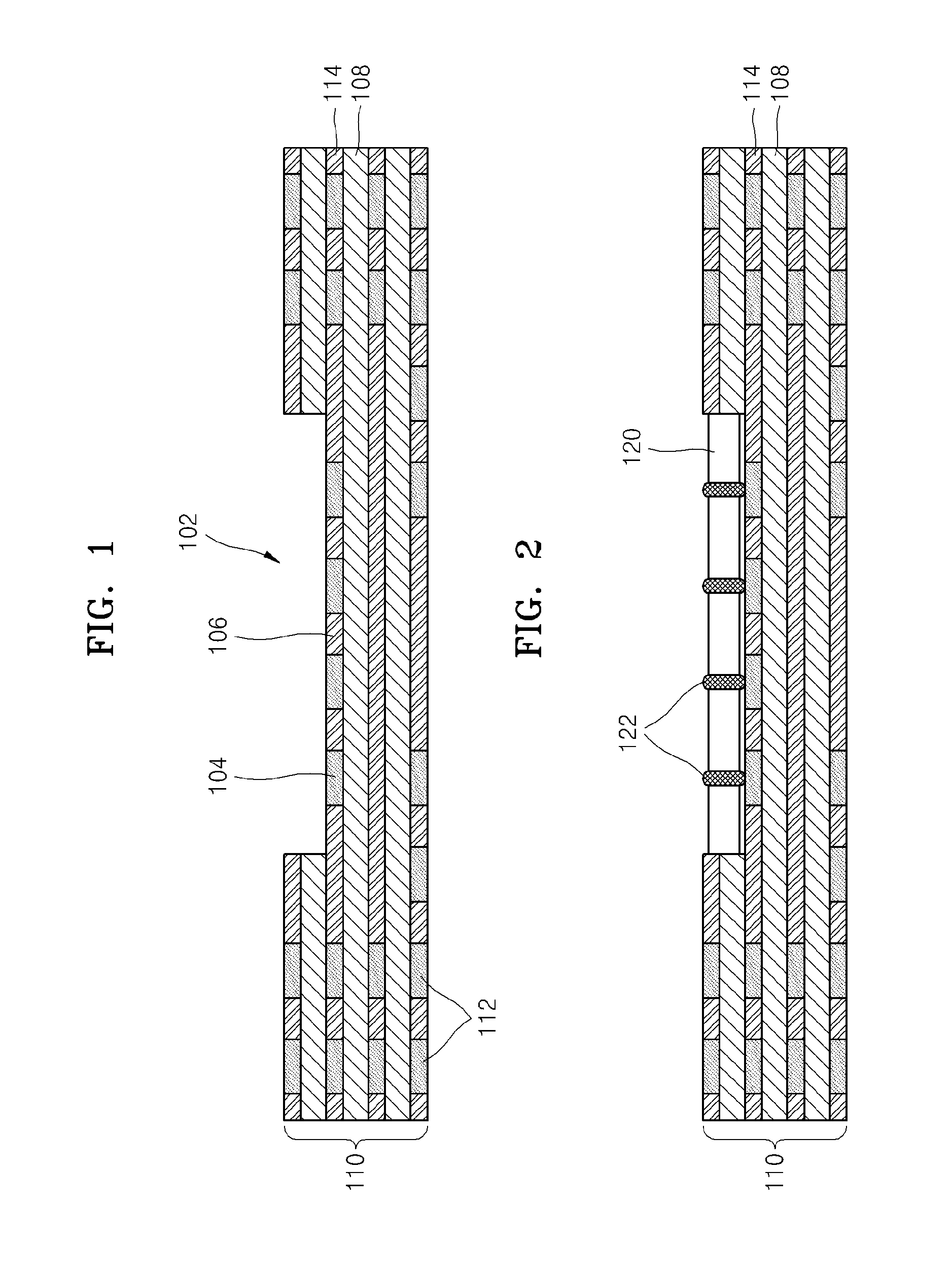 Embedded chip-on-chip package and package-on-package comprising same