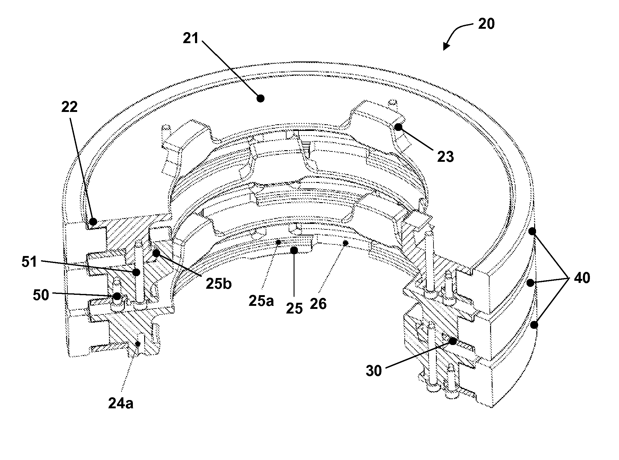 Abrasive roll assembly