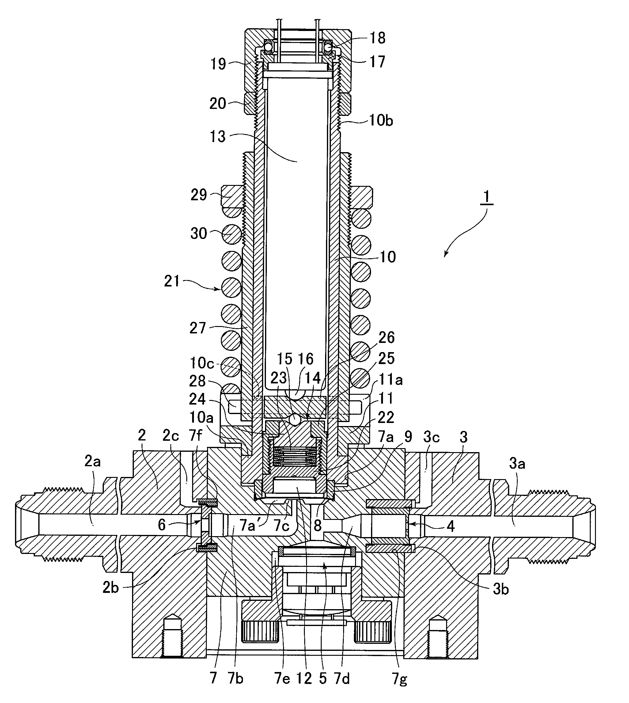 Piezoelectric element driven metal diaphragm control valve