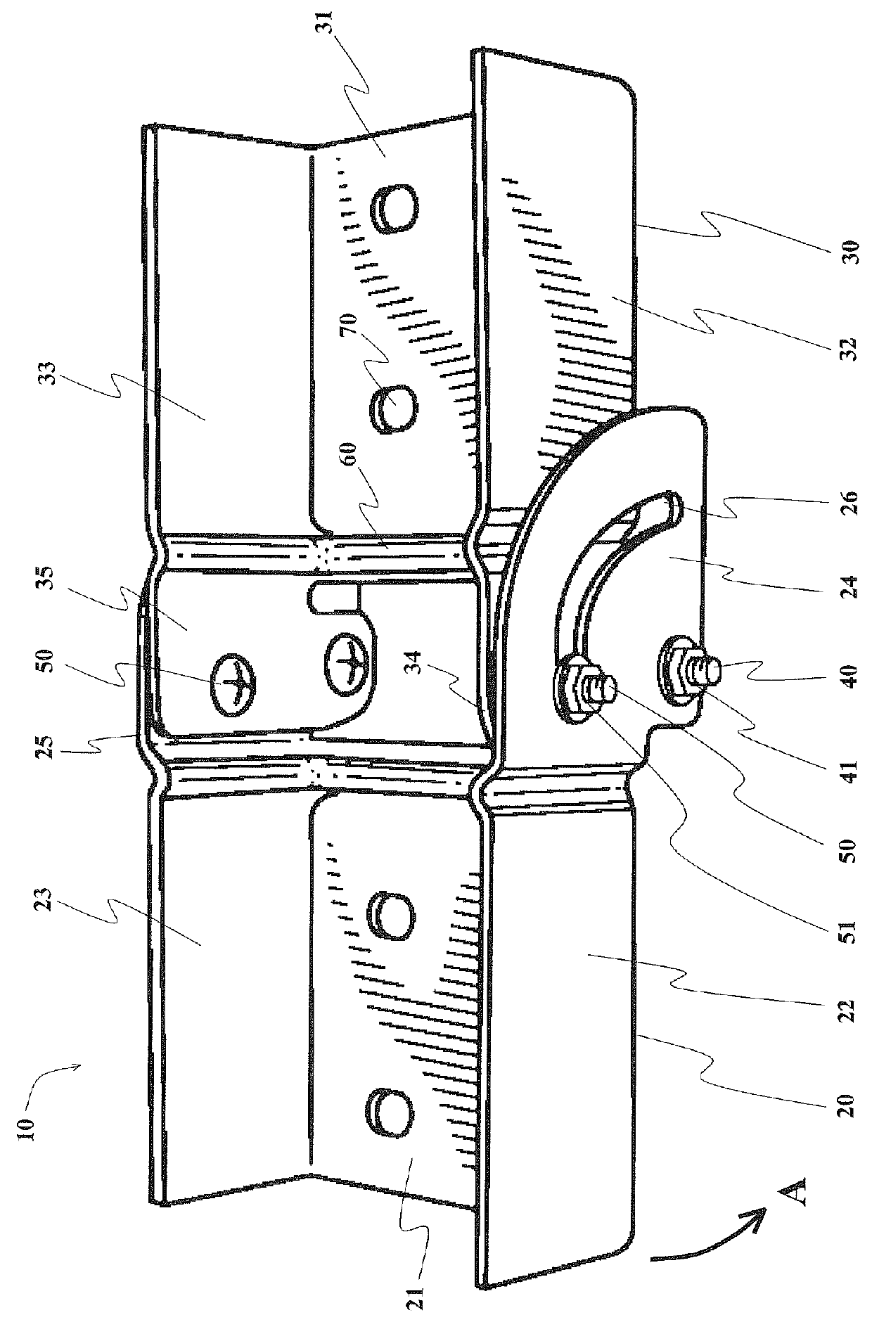 Adjustable cable tray joint