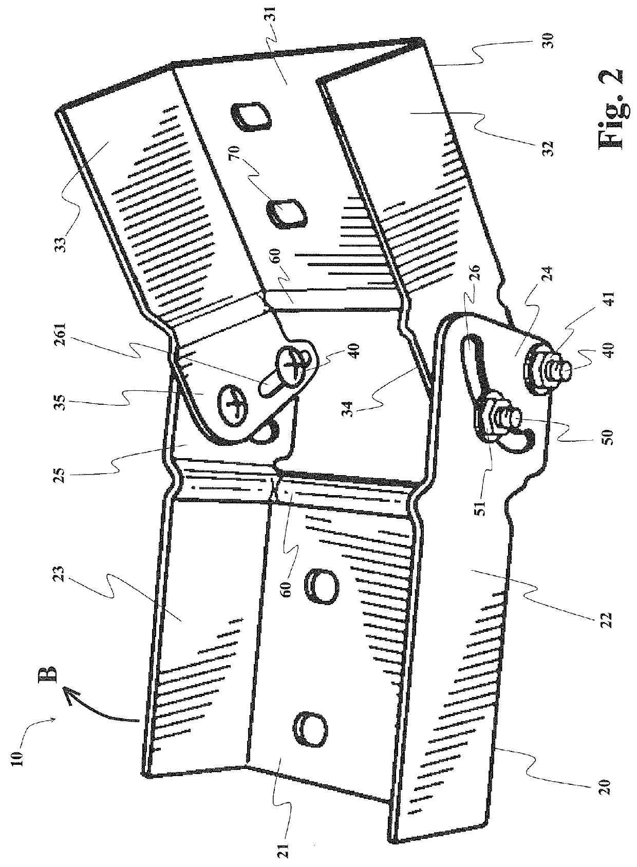 Adjustable cable tray joint