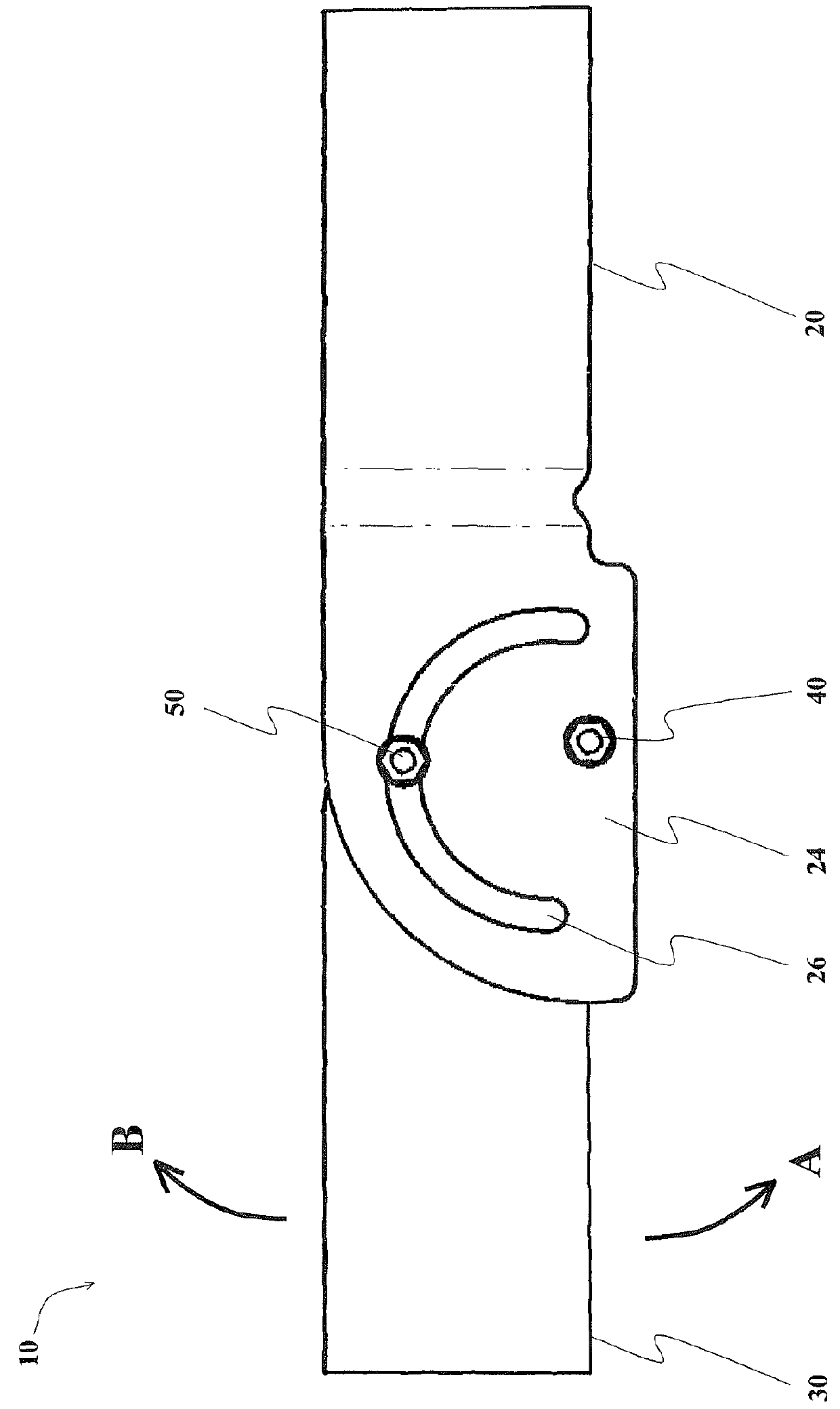 Adjustable cable tray joint