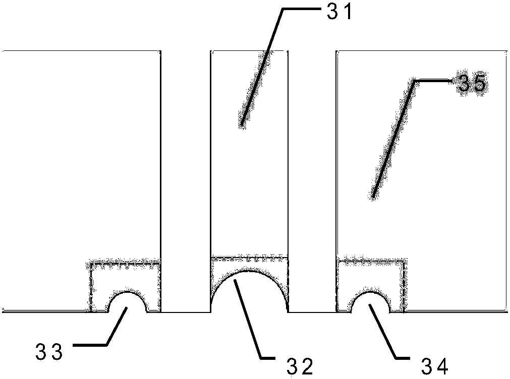 Connection method and connection structure of radio frequency PCB