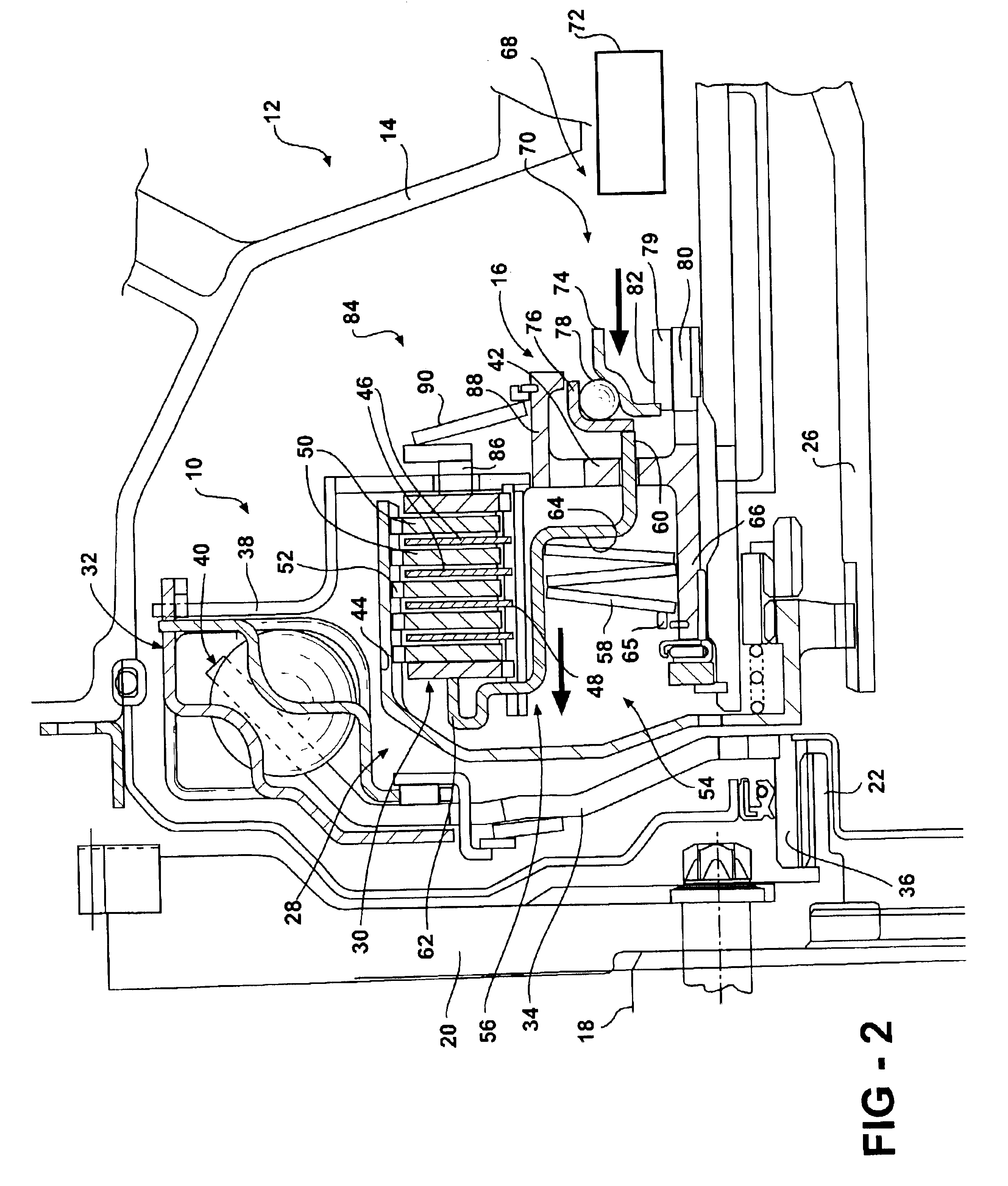 Start-up clutch assembly