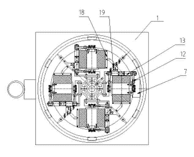 Stone rolling pulverizing mill