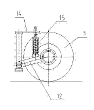 Stone rolling pulverizing mill