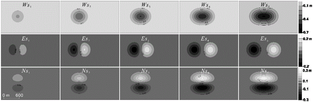 A mining area three-dimensional sequential deformation monitoring method based on a single radar imaging geometric SAR image