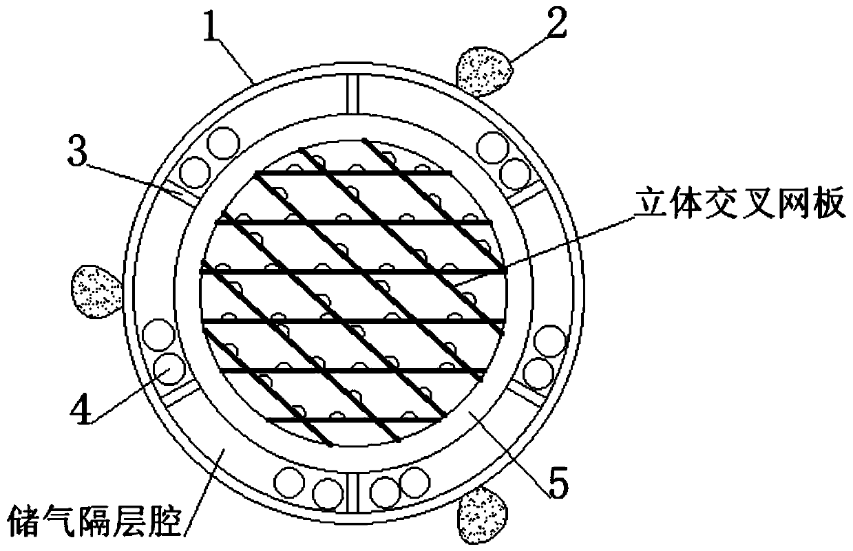 Laminated adsorption ball for flue gas filtration