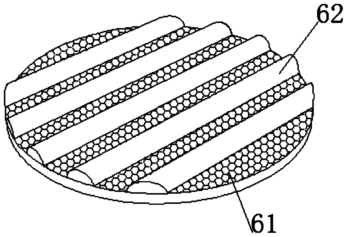 Laminated adsorption ball for flue gas filtration