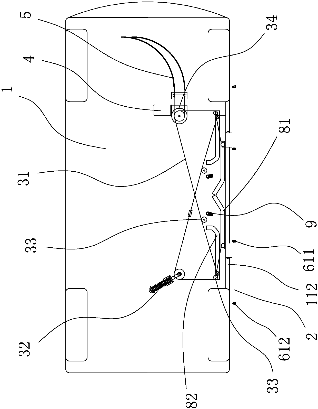 Small automatic passenger service vehicle