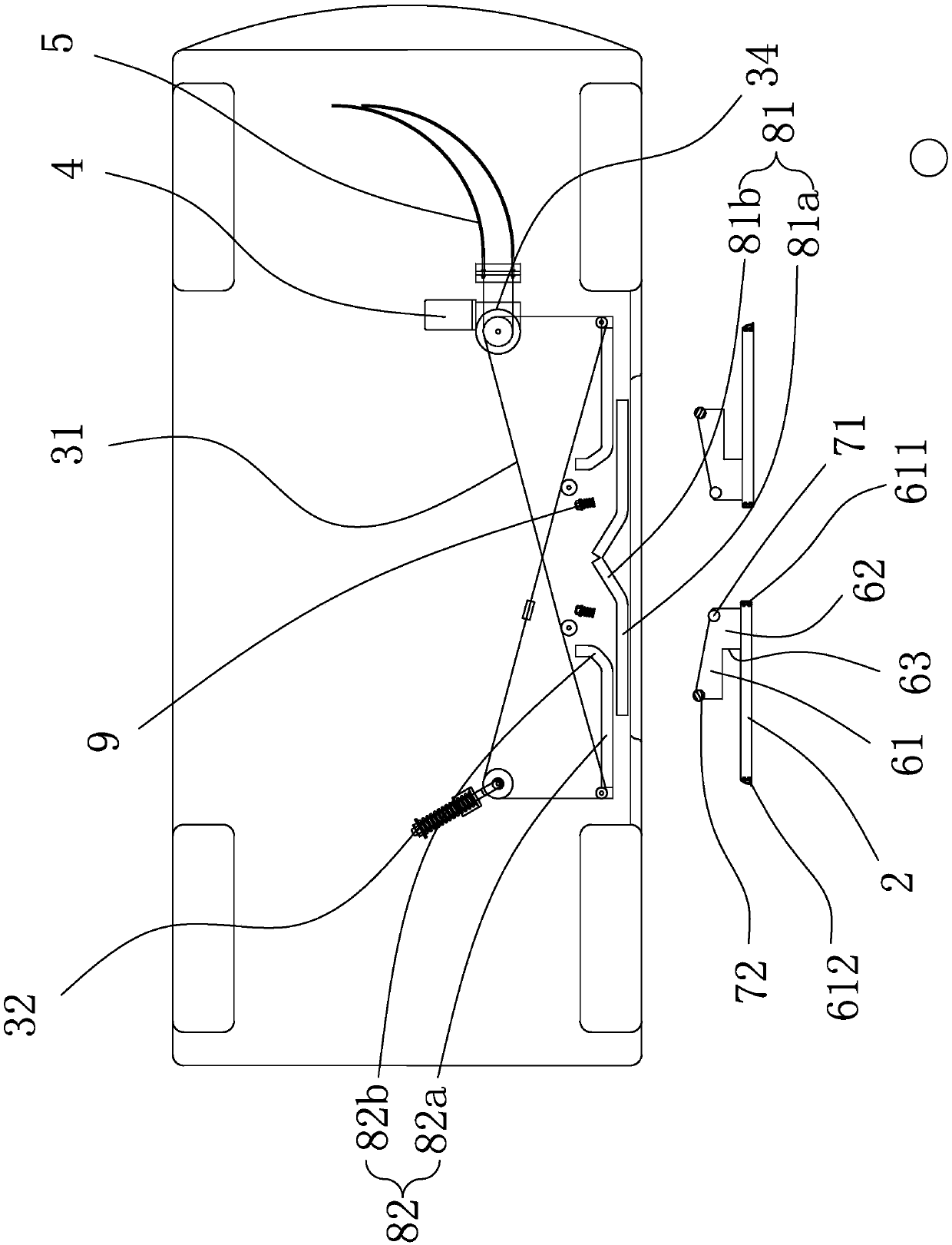 Small automatic passenger service vehicle