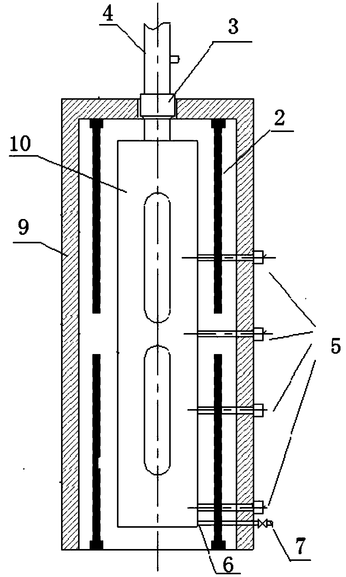 Supercritical carbon dioxide explosion monitoring device