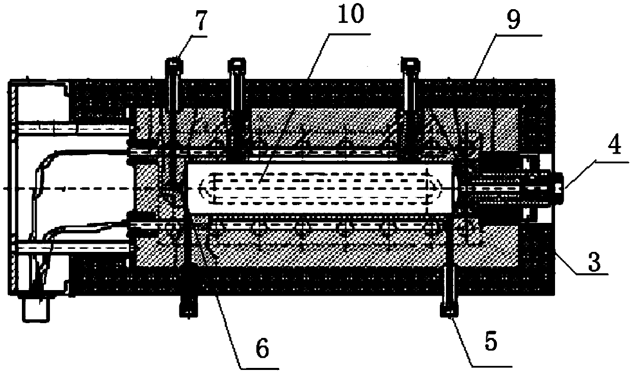 Supercritical carbon dioxide explosion monitoring device