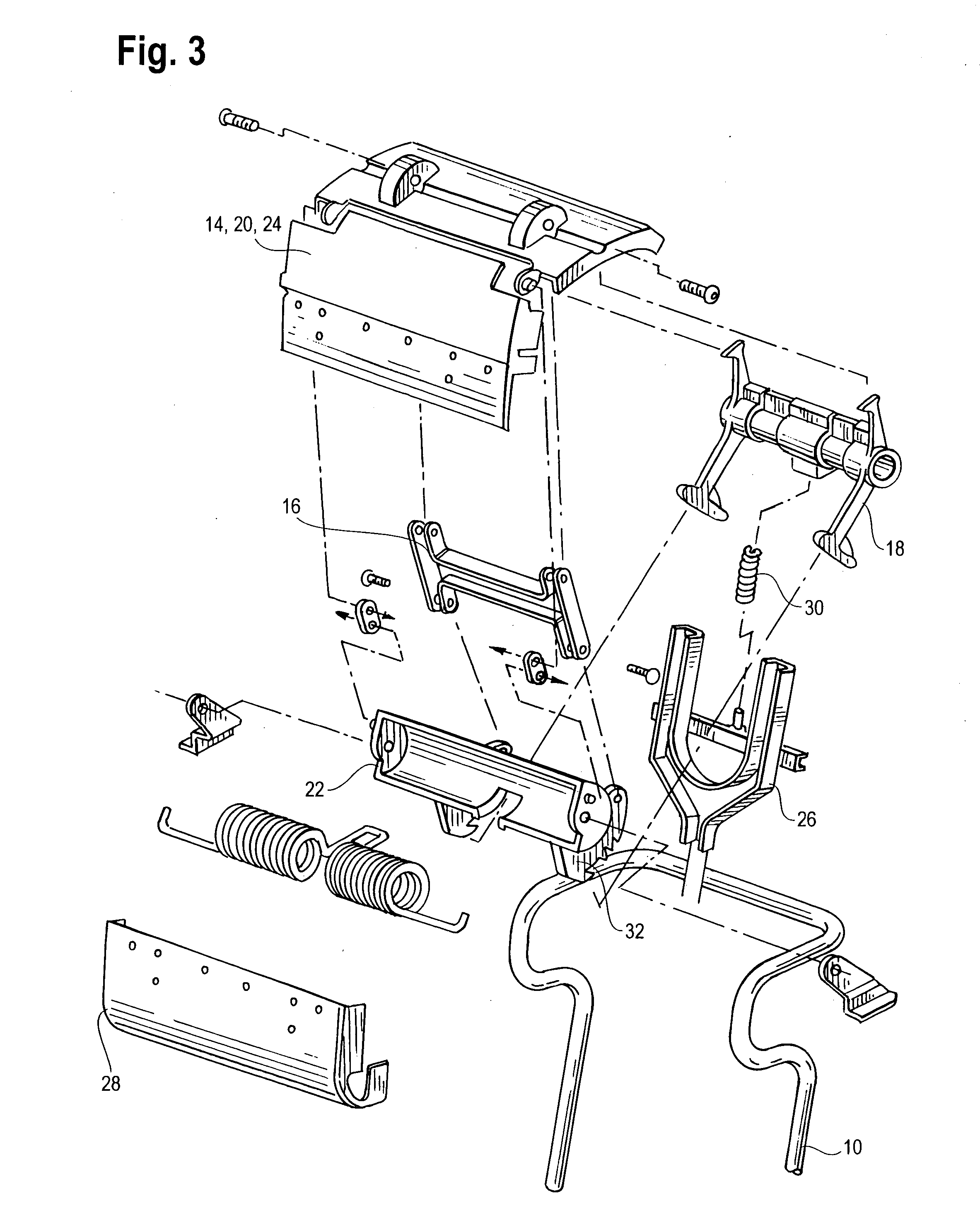 Dynamic flip-up headrest