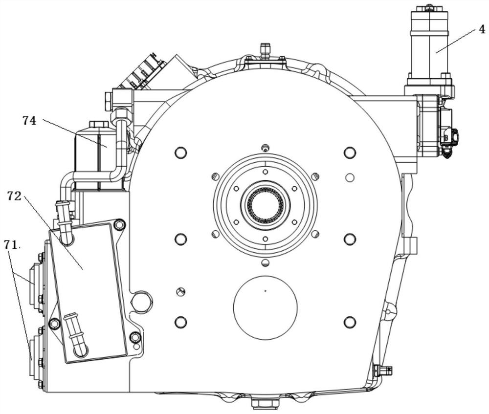 P2 hybrid power module