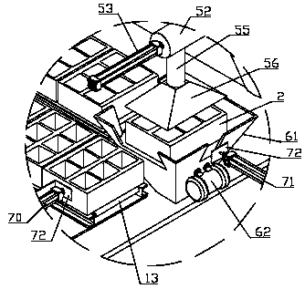 Concrete automatic sampling and test block forming control method