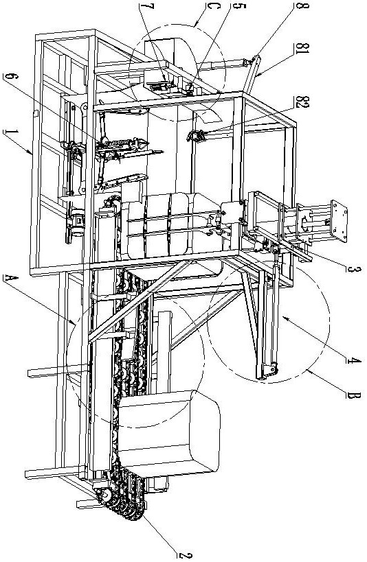 Automatic ton bag breaking system