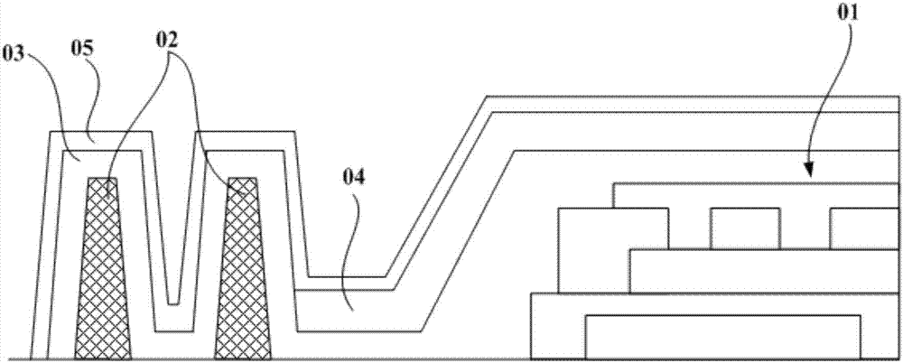 OLED display substrate and manufacturing method thereof, and OLED display device