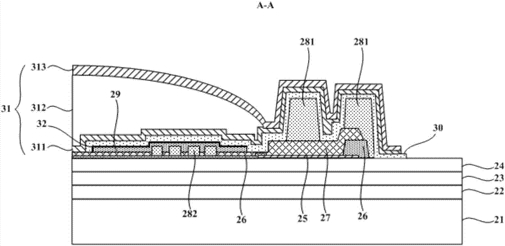 OLED display substrate and manufacturing method thereof, and OLED display device