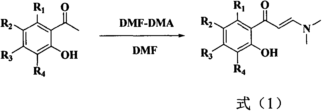 Photochemical reaction synthesis for isoflavones